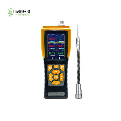 좋은 가격 펌핑 휴대용 가스 탐지 장치 OEM 멀티 가스 암모니아 CO2 Ex O2 H2S CO 스플래시 방지 온라인으로